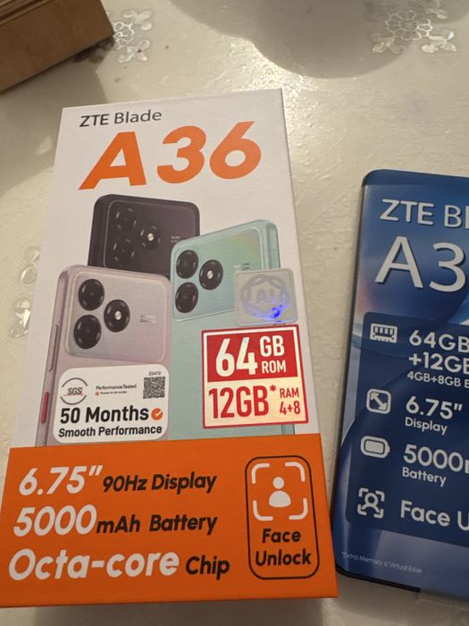 zte blade a36 смартфон 64 гб