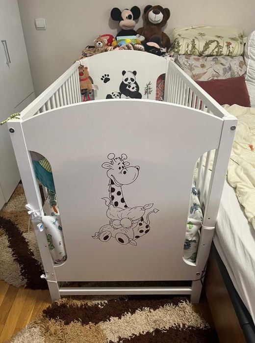 Patut bebe, 120x60 cm, E-Kids, Garantie, nu trimit prin curier