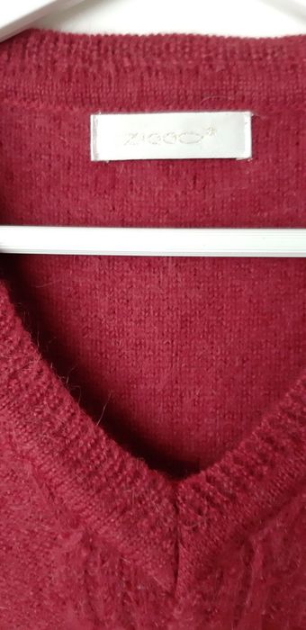 Pulover dama din alpaca 100%,gros ,superb M