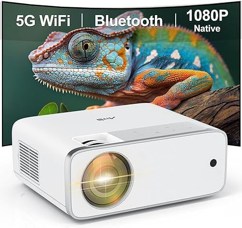 Промо Цена!Висококачествен WiFi 5G Native 4К Проектор ARTlii Enjoy4