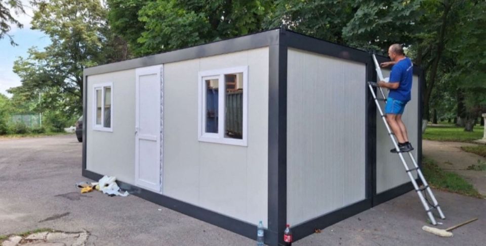Vand containere modulare