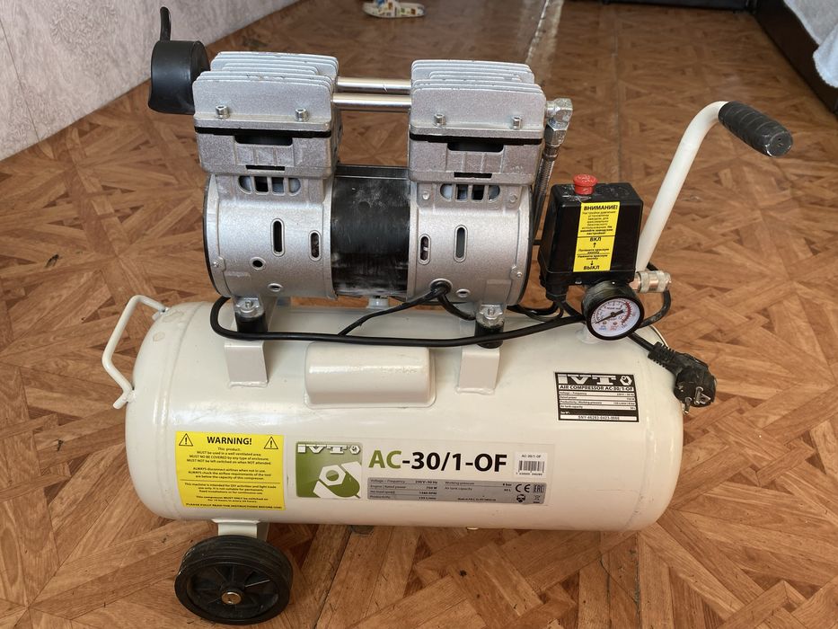 Продается безмасленый воздушный компресор