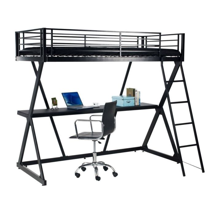 Кровать 2 этажный / детский кроват / металлический кроват двухьэтажный