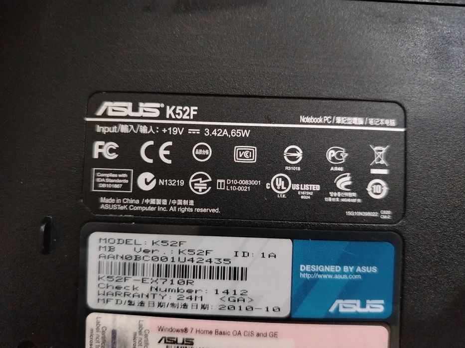 Продам классный ноутбук Asus