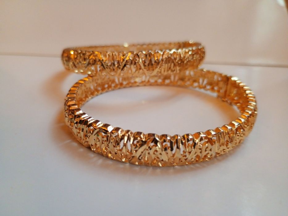 Brățară aurie otel galvanizat, NOUA