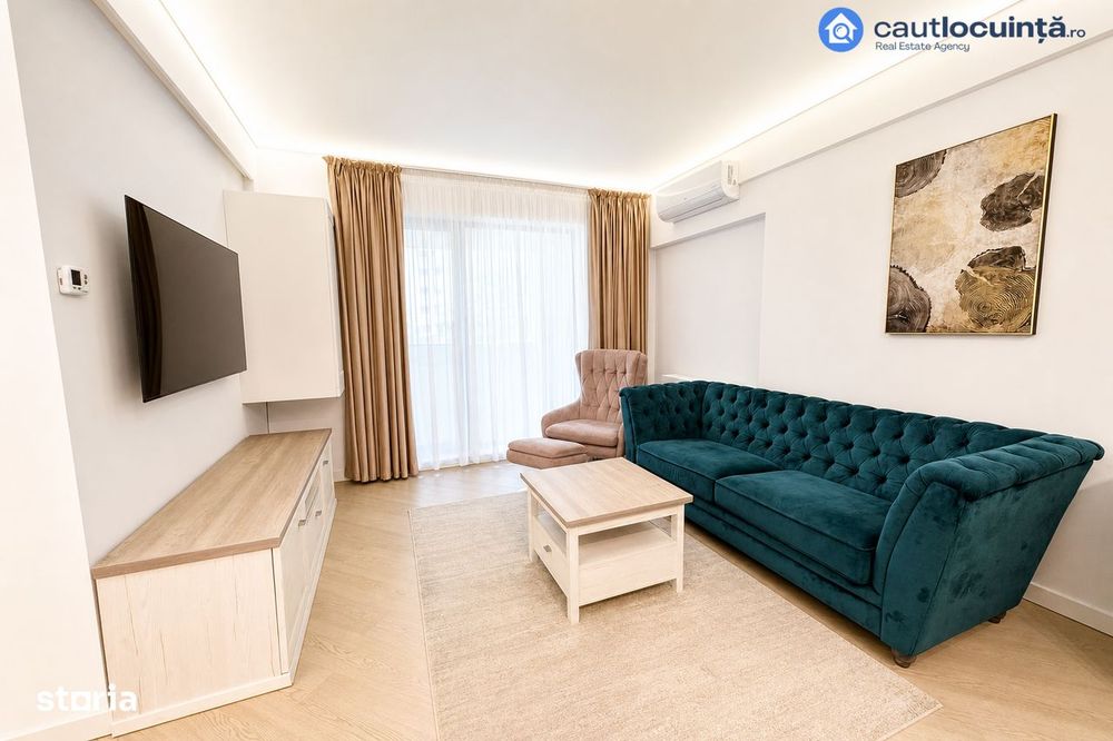 Apartament 3 camere/ Lux / Cortina North/ 72 mp
