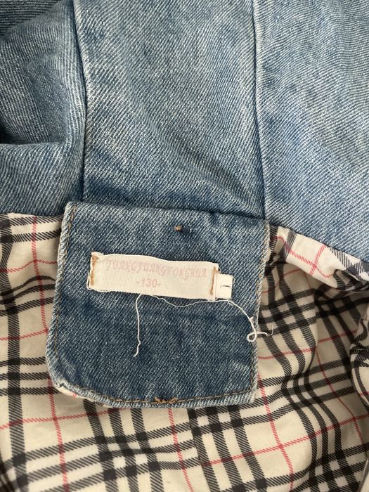 Джинсовая куртка 130 размера