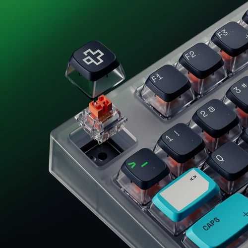 Tastatura mecanica wireless QwertyKey 75 Terminal (Full Box, Gasket Mount, RGB)