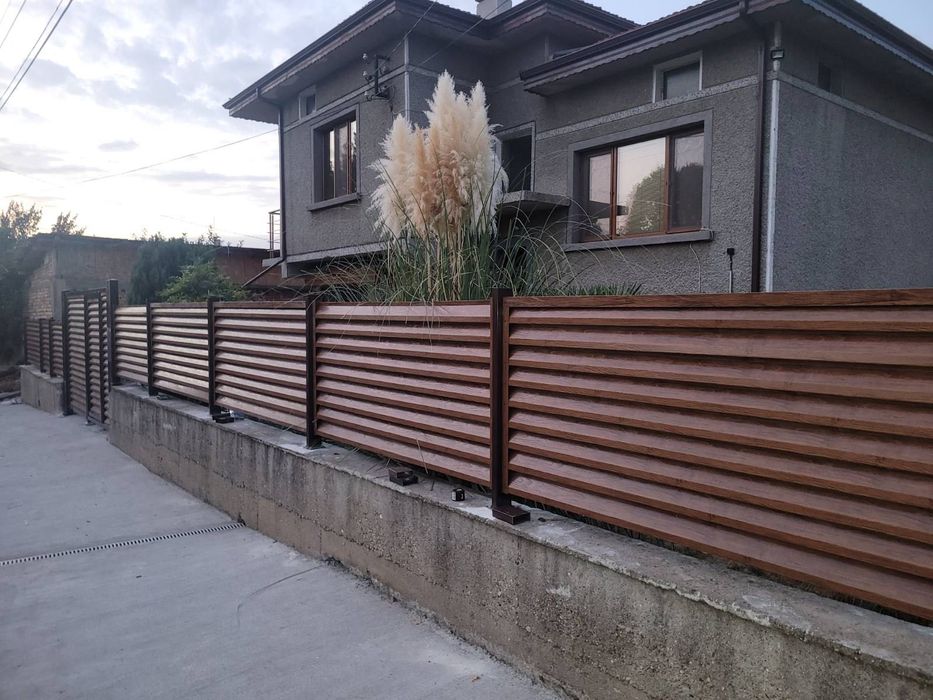 Метална оградна за двор щора Алфа-Оградки.Бг