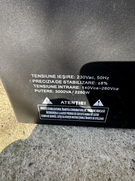 Oferta‼️Stabilizator tensiune 2250w