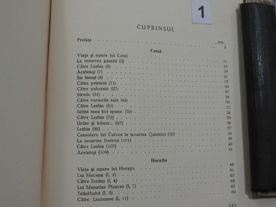 Lirica latina N.I. Herescu/Interpretari din lirica latina Petre Stati