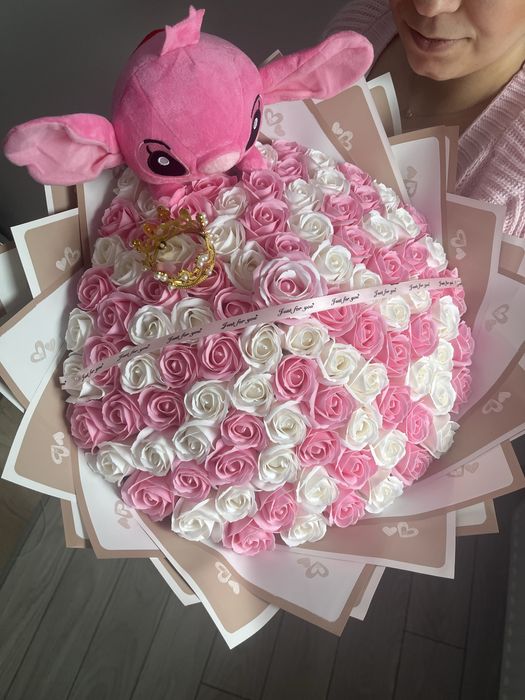 Buchet trandafiri de sapun