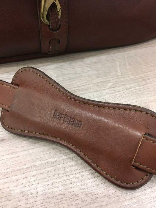 HARTMANN Unisex Винтидж чанта кожа