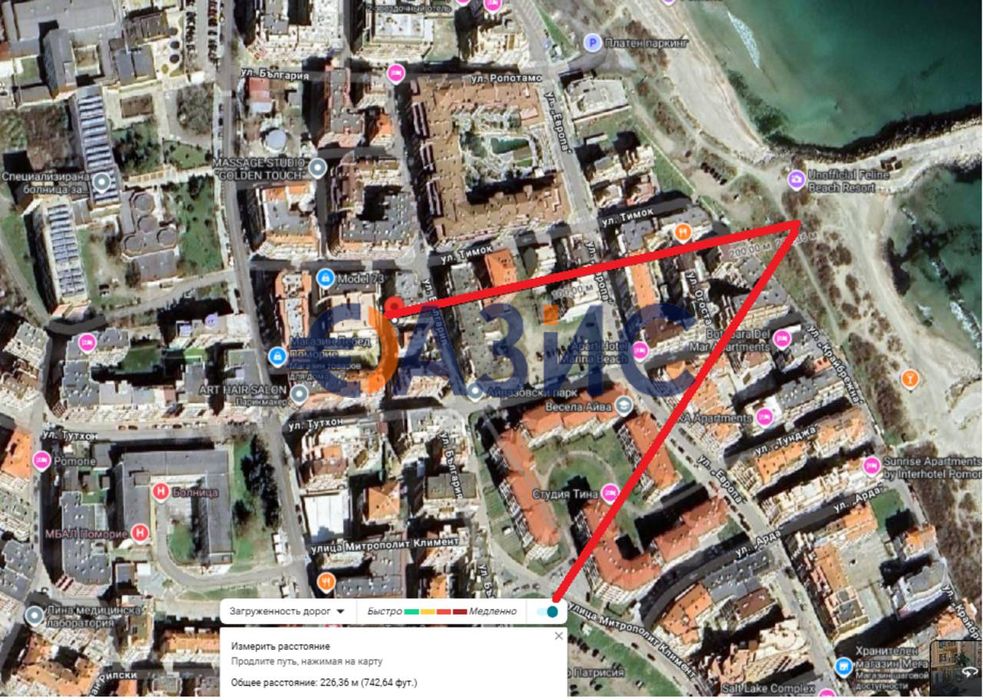 Апартамент с 1 спалня Поморие, България, 69.28 кв. м., цена 133 000 евро #34170236