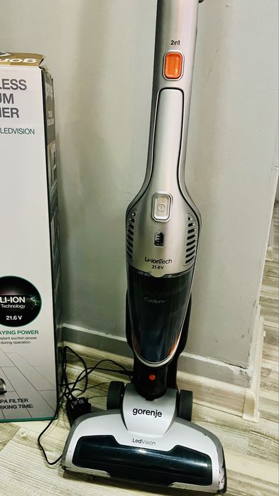 Вертикална безжична прахосмукачка Gorenje