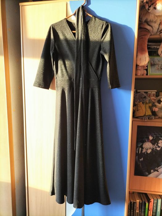 платье с блёстками