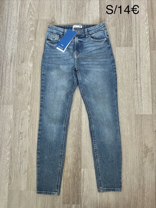 Нови дамски дънки и панталони  Zara, Bershka, H&M, Sinsay