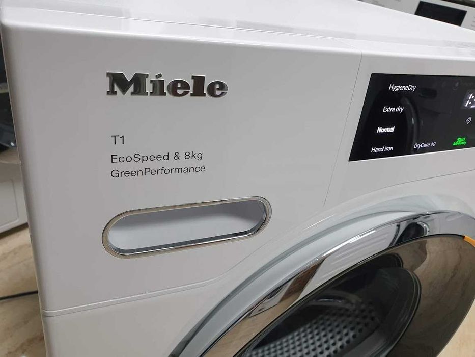 UK - Wi-Fi - Miele T1 EcoSpeed Green Performance Сушилня с Термопомпа и Аларма Миеле