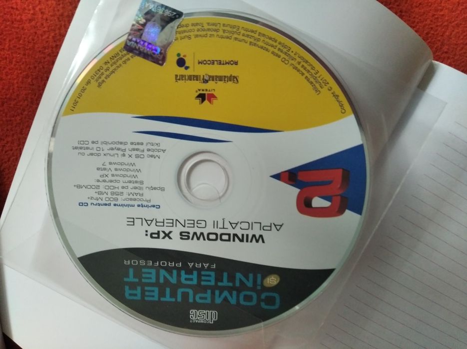 Computer și internet fara profesor,curs complet și CD Rom,curs gratuit