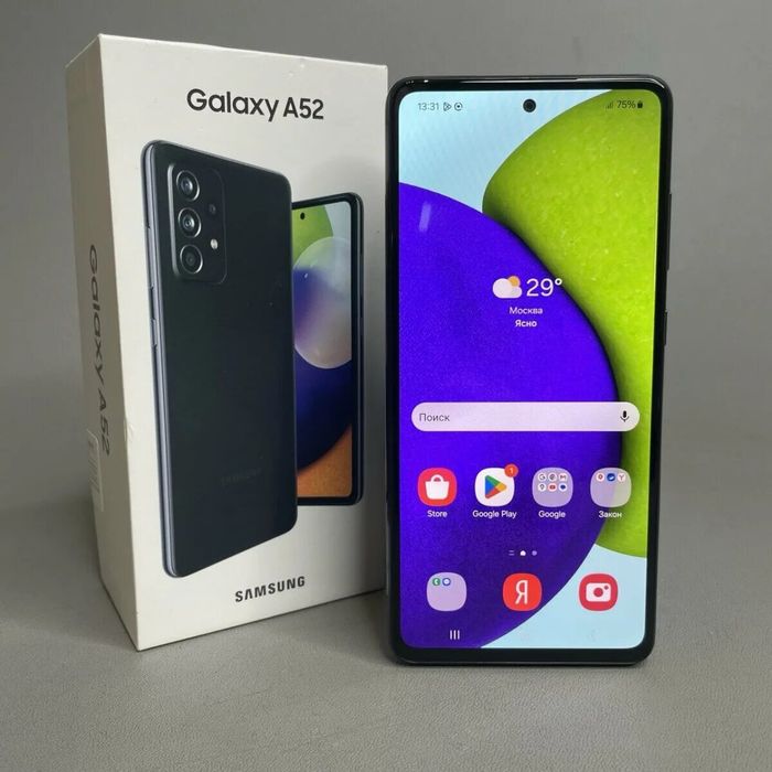 Samsung A52 holati ideal 128gb