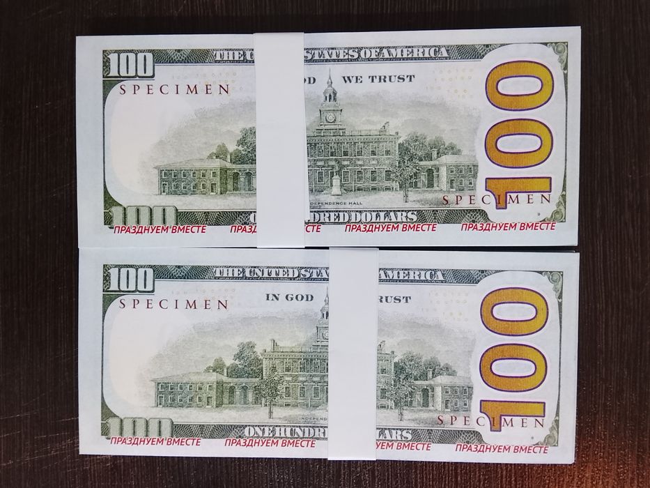 Доллары фальшивые