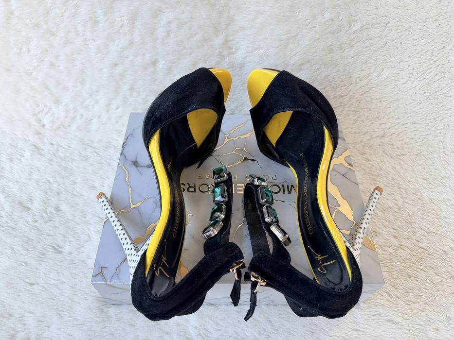 Giuseppe Zanotti Sanda piele naturala