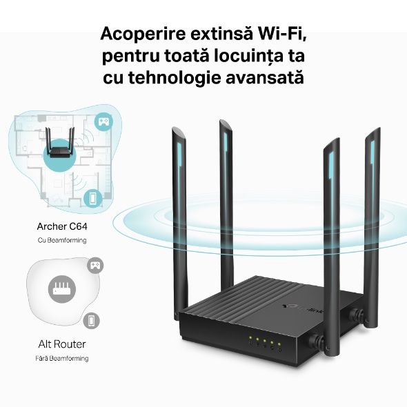 Router Wi-Fi Tp-Link Archer C64