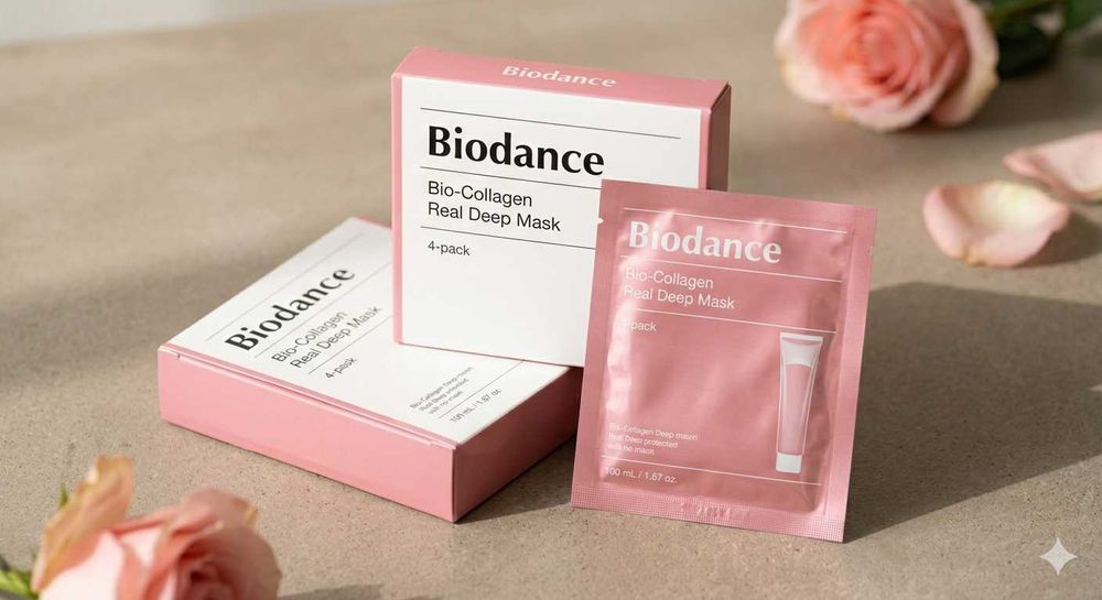 Та самая маска BIODANCE Bio-Collagen! Стеклянная кожа за 1 ночь