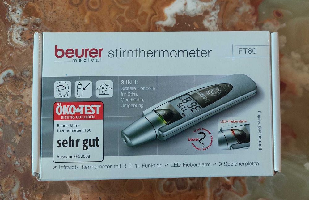 Termometru digital cu infraroșu 3-în-1 Beurer FT60