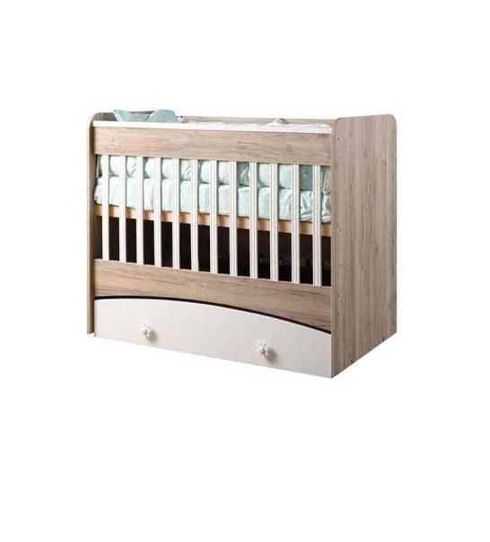 Детска дървена кошара и люлка