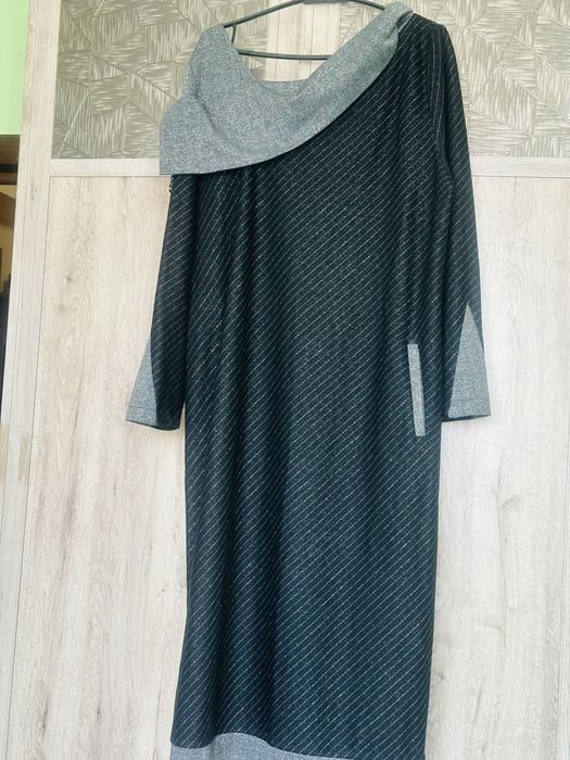 Платье с люриксом