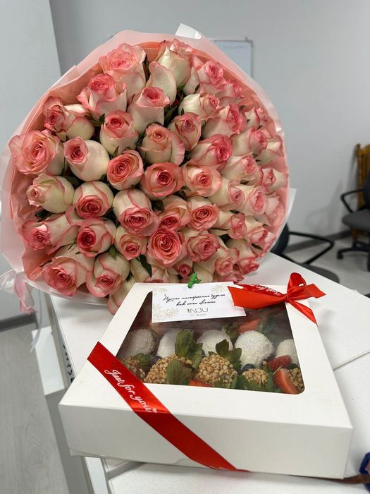 Цветы букет из роз