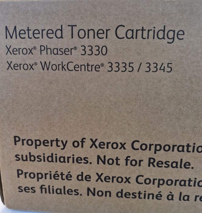Toner XEROX 3330 3335 3345 original, sigilat