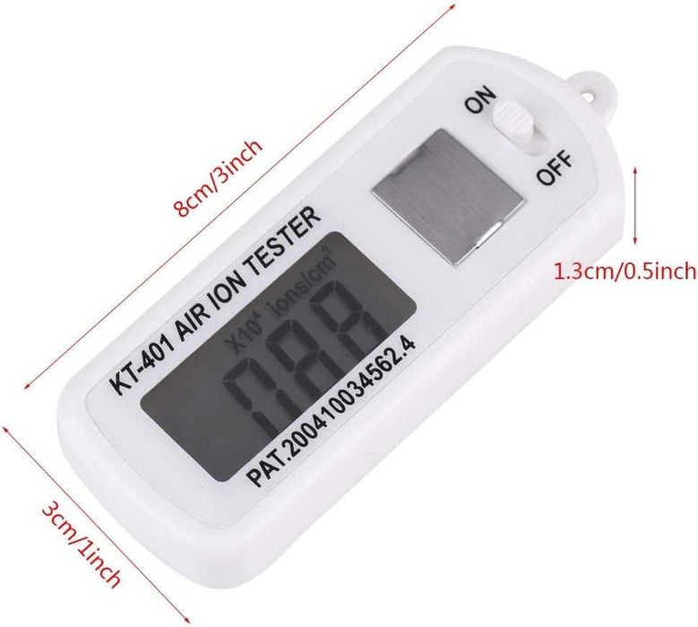 Jeanoko Тестер за въздушни йони, 1 БР. Мини тестер за въздушни йони