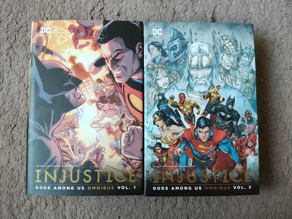 Комикс Injustice Omnibus vol 1 & 2