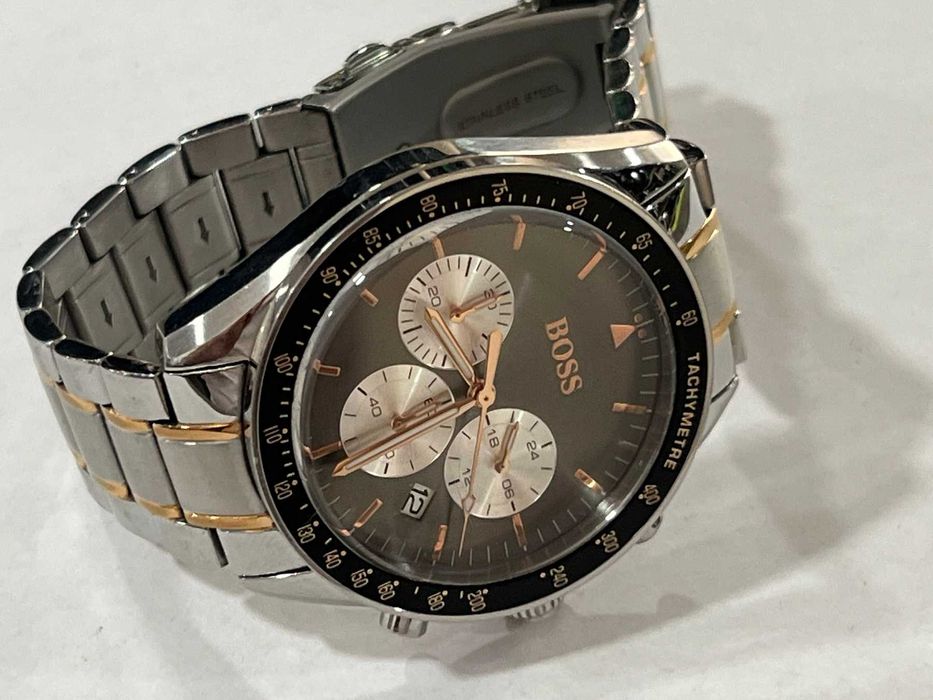 Hugo Boss Trophy Chronograph Gents Bracelet Watch