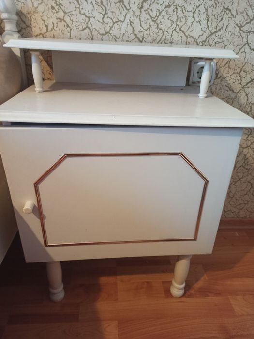 Обзавеждане за спалня ретро скрин спалня матрак нощно шкафче