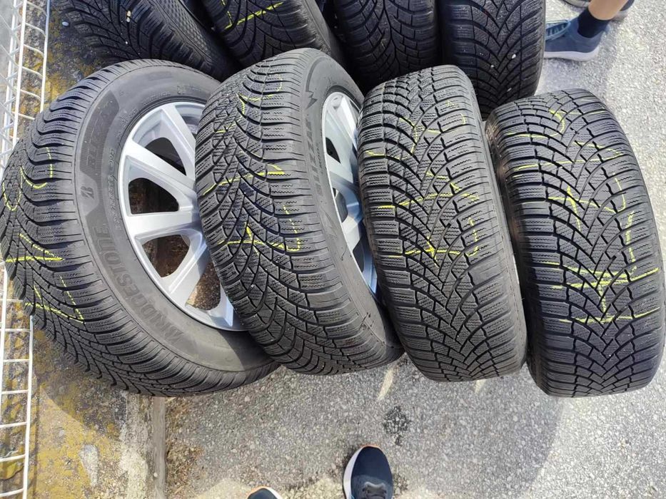 317 - 4бр. Алуминиеви джанти 16'' 5Х108 с гуми 205/55R16 Opel