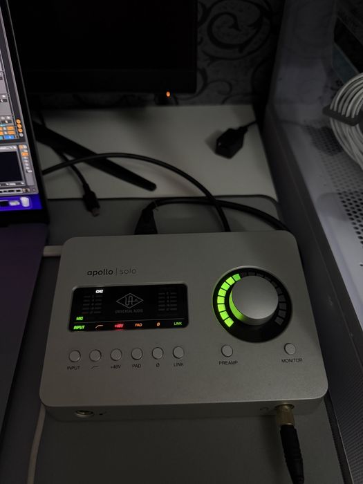 Universal Audio Apollo Solo Thunderbolt 3 Heritage Edition pt. Mac