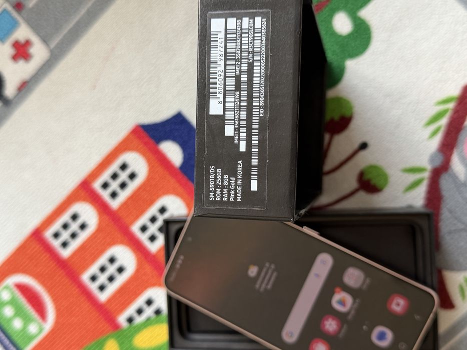 Samsung S22 , 256gb , Pink Gold
