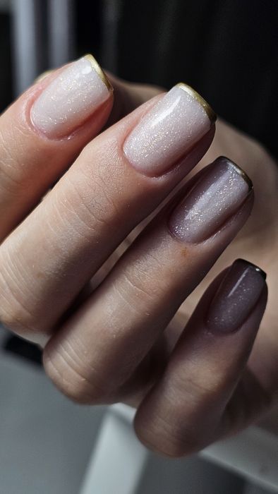 Маникюр гель лак Наращивание