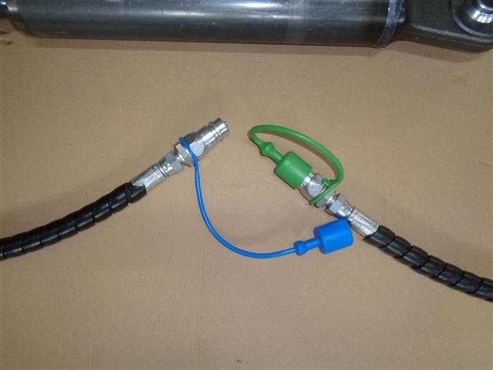 Tirant central hidraulic 600-880 mm complet furtun cuple