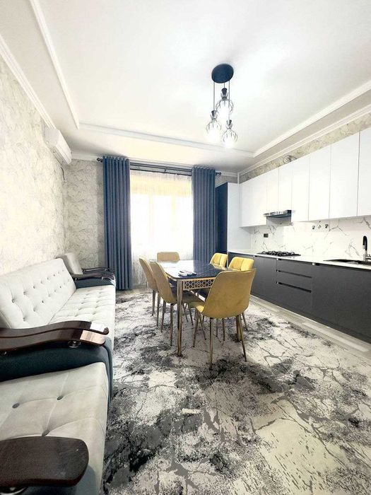 ЖК Eco House Текстиль мост Мукими 2-комн 9/10 55 м² ремонт меб/тех