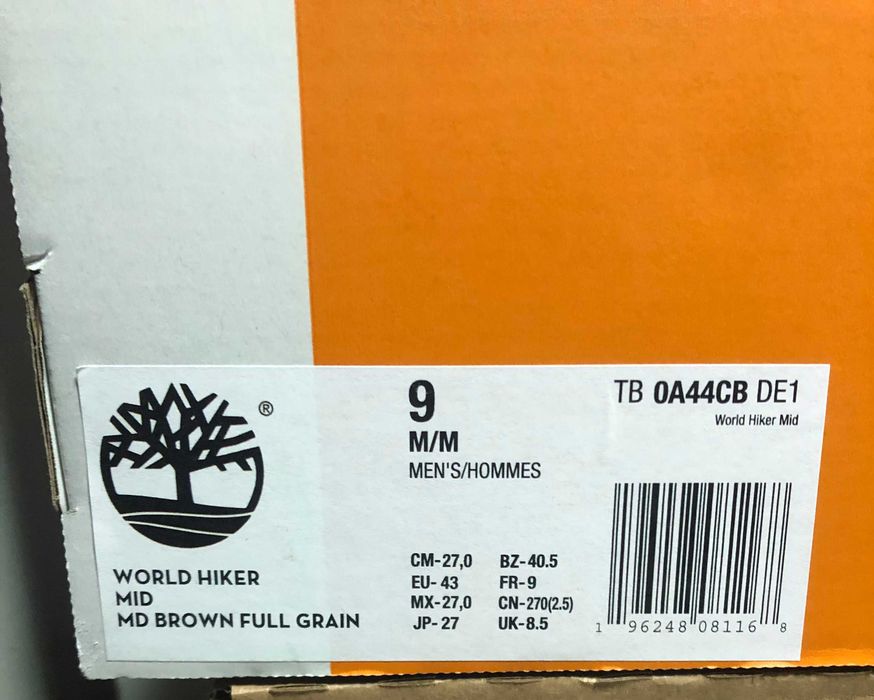 Timberland World Hiker Hiking Boot