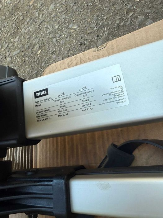 Suport Bicicleta Haion THULE OutWay 3 biciclete