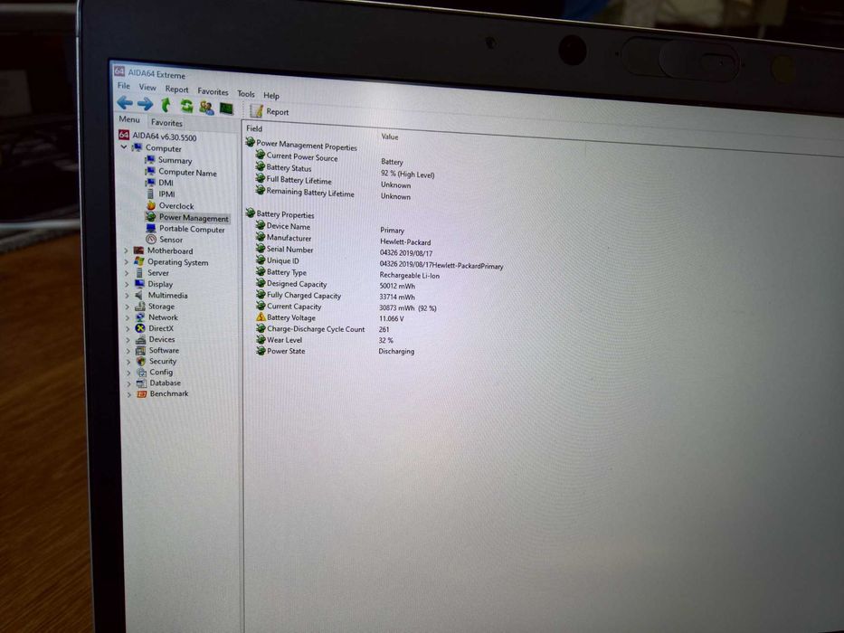 14" HP EliteBook 840 G5, i5-8350U, 16GB DDR4, 256GB NVMe, лицензиран Windows
