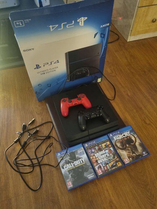 PS4  1Tb  perfect funcțional