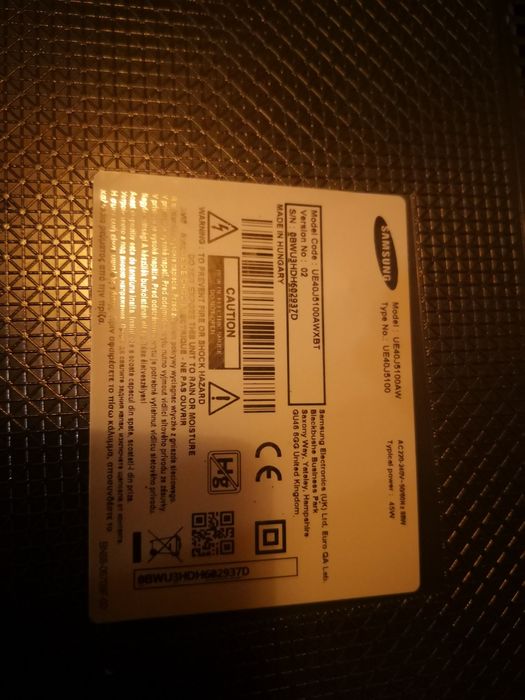 Televizor Samsung UE40J5100AW placa de baza