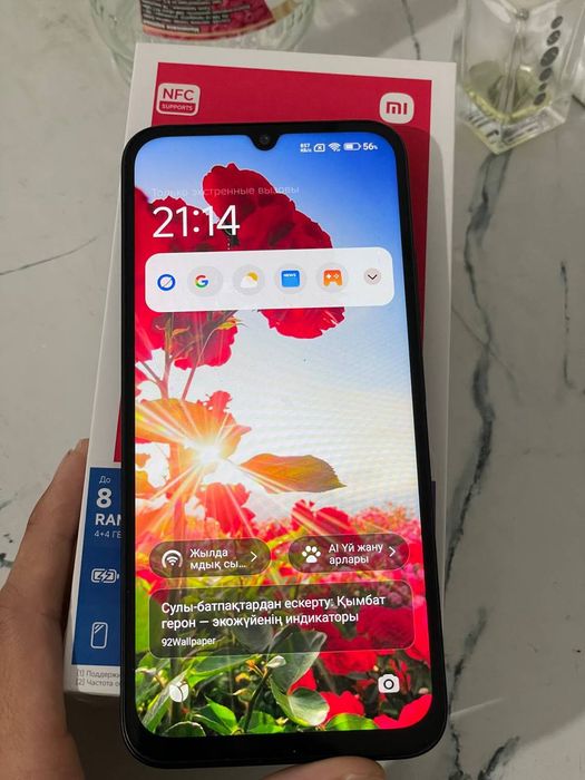 Xiaomi Redmi 15C в черном цвете