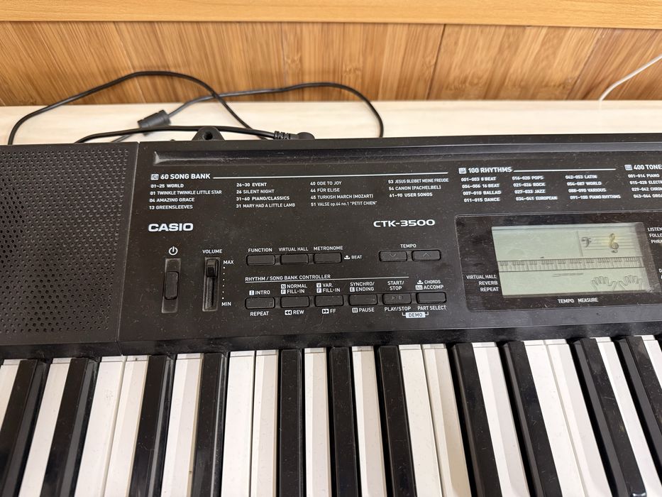 Синтезатор casio ctk 3500
